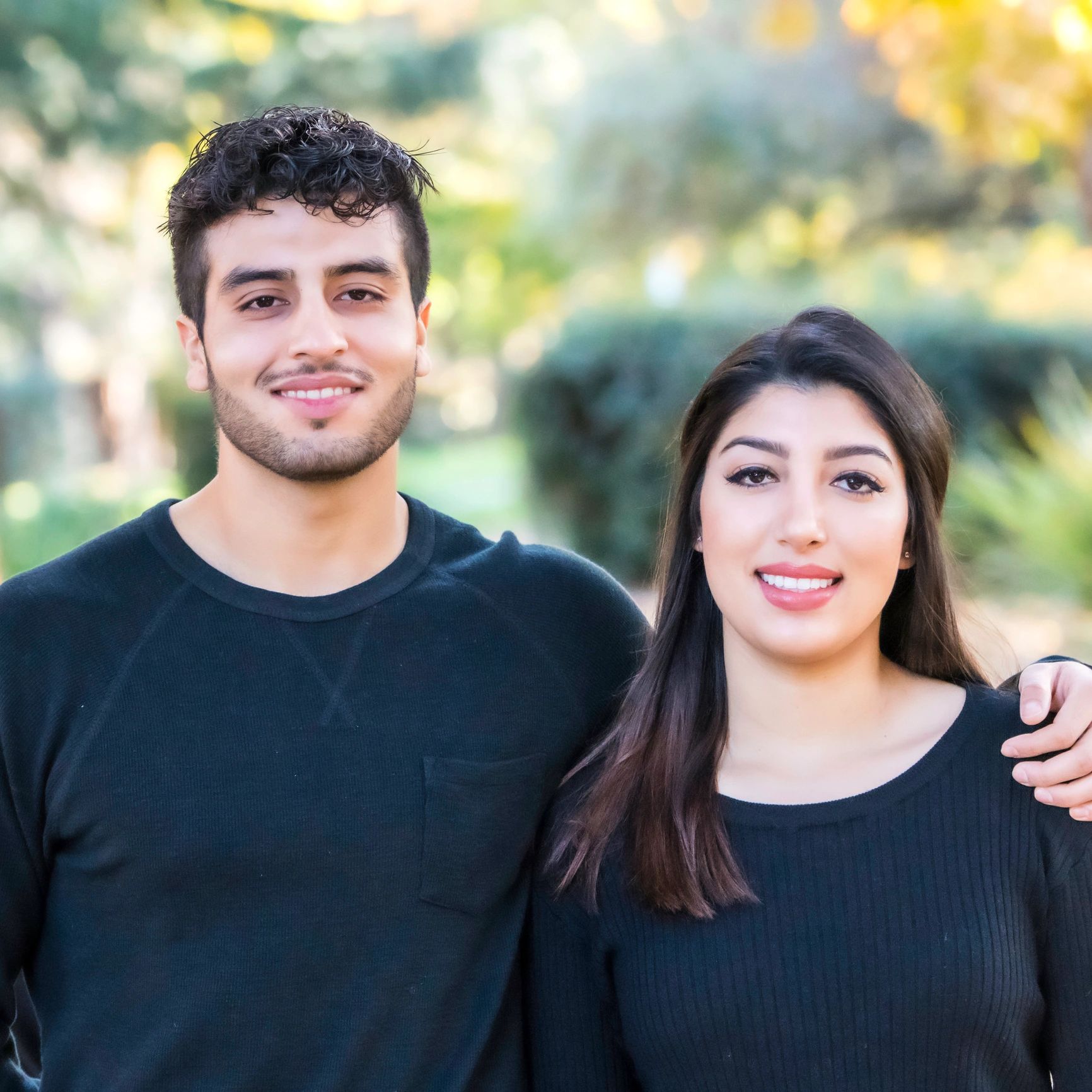 Portrait of an active couple